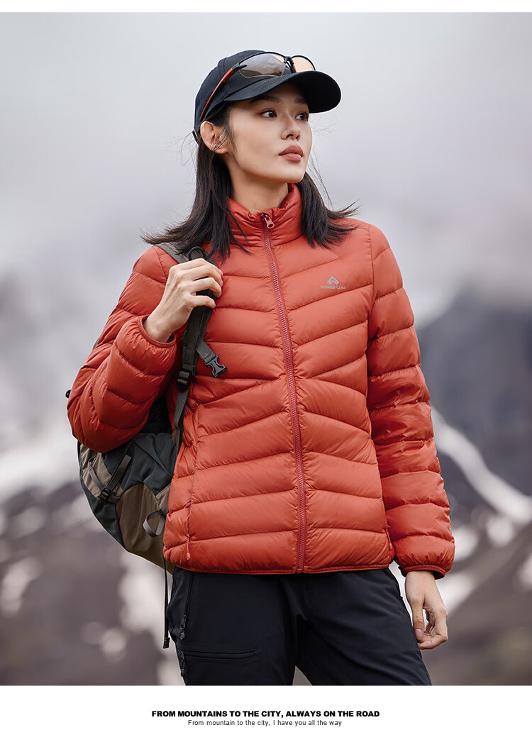 Pioneer Camp Zhuque Women's Three-In Goose down Jacket, Autumn And Winter Waterproof And Stain-Resistant Women's Jacket, Lightweight Down Coat 3