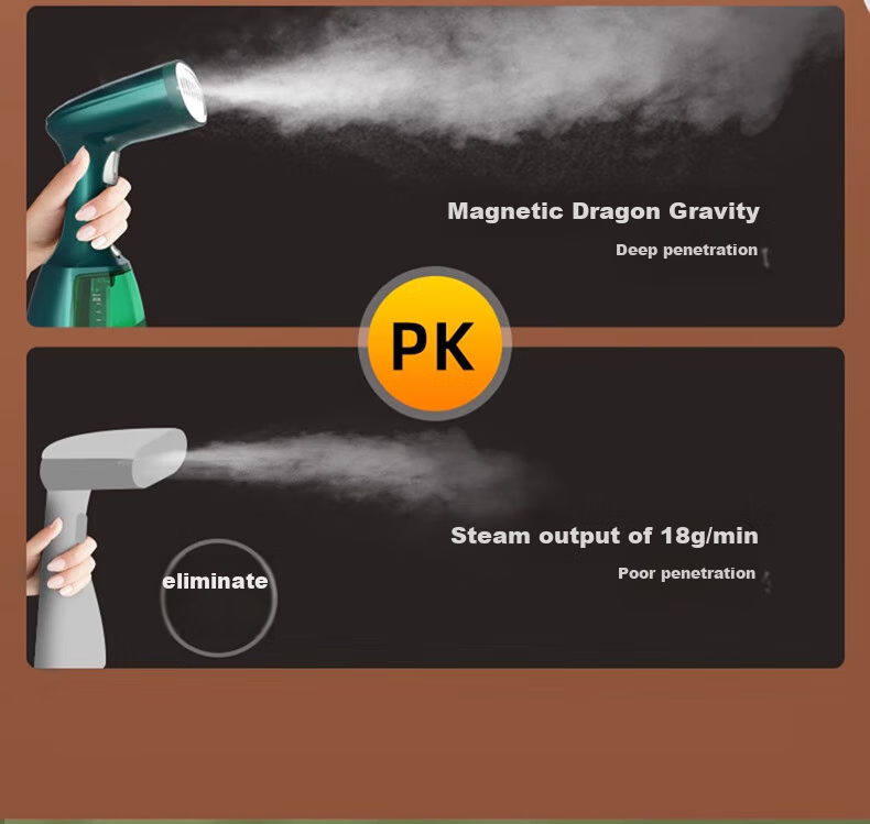 AUX Handheld Garment Steamer, 42g/min High Steam Output, 280ml Water Tank, Home Use Ironing Machine, Compact Portable Electric Iron for Business Trips, Gift And Group Purchase YS3015 10
