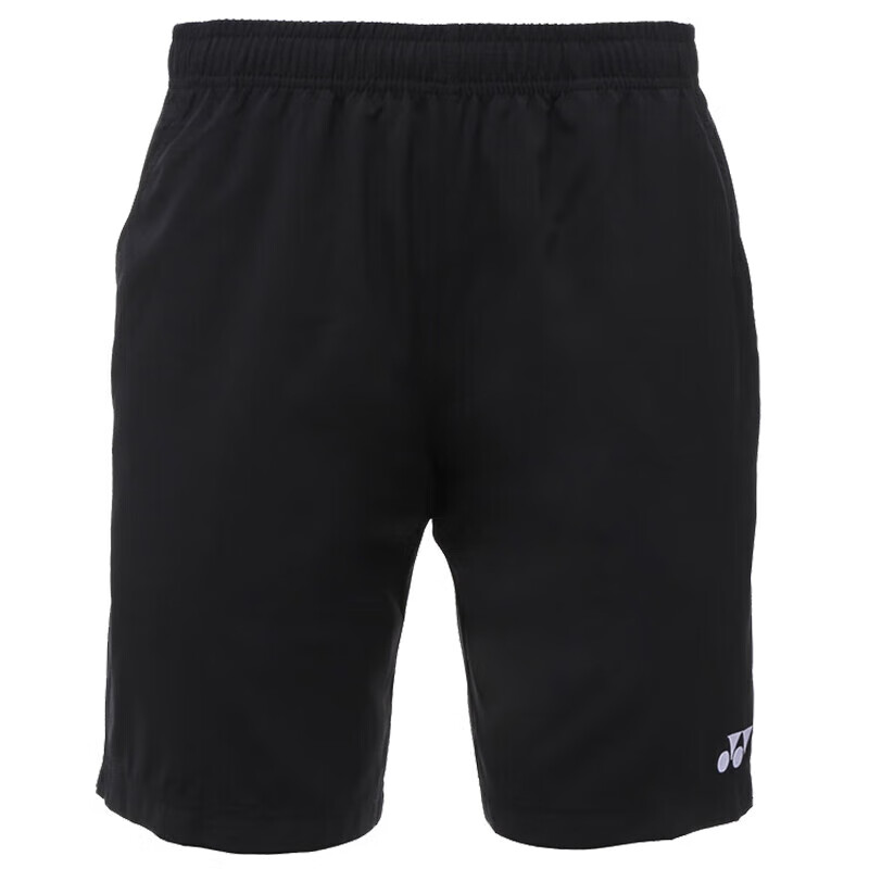 YONEX Badminton And Tennis Sportswear, Men's Shorts, YY Quick-Dry, 15048CR-007, Black, Size M