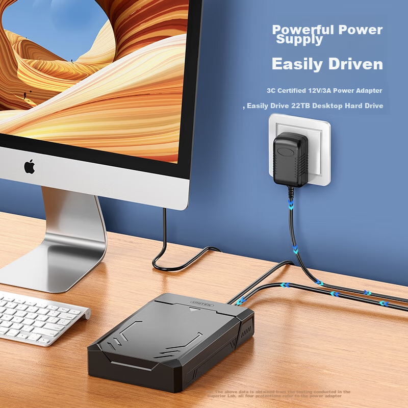 Внешний корпус для жесткого диска UNITEK Y-3035BK, 3.5/2.5 дюйма, USB 3.0, SATA