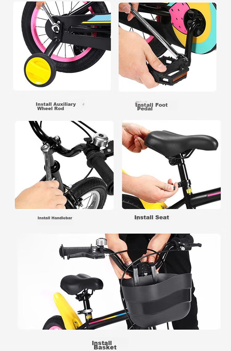 FOREVER Children's Bicycle, Kids' Bike for Boys And Girls, Pedal Bike, Balance Bike, Bicycle, Baby Bike, 16-Inch, Dream Black 18