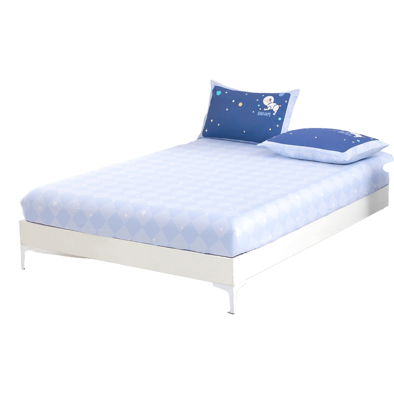 Mercury Home Textiles 100% Cotton Antibacterial Bed Skirt A-Class Cartoon Extra Height Children's Mattress Protector 150cm×200cm