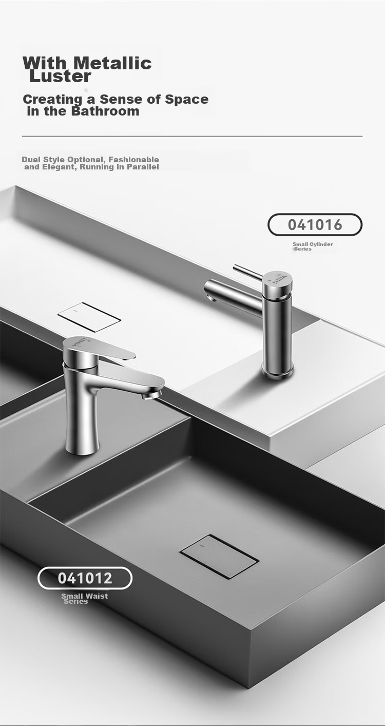 VATTI Basin Faucet, Washbasin, Face Basin, Bathroom Sink, Hot And Cold Stainless Steel Mechanical Arm, Swivel Rotatio 5