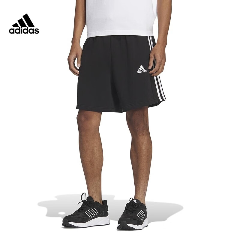 Adidas Men's Sportswear Series M 3S FT SHO Knitted Breathable Shorts JI7008 A/XL 2