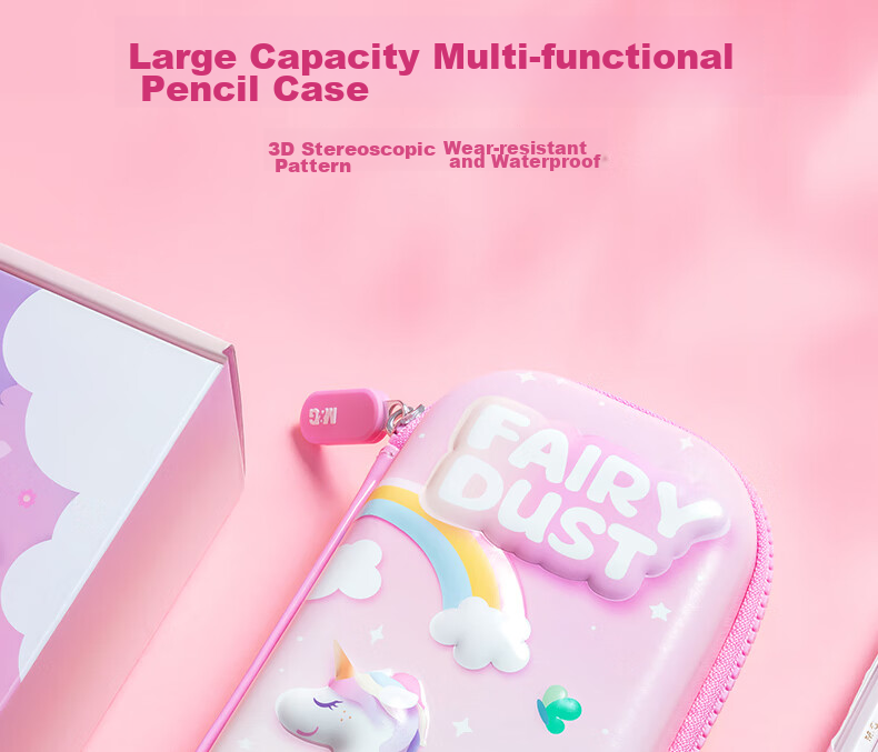 M&G Unicorn Elementary School Stationery Gift Box Set for Ages 7-14, Birthday Present, Little Girl's Gift, School Supplies, Kindergarten Graduation Gift for Girls 10