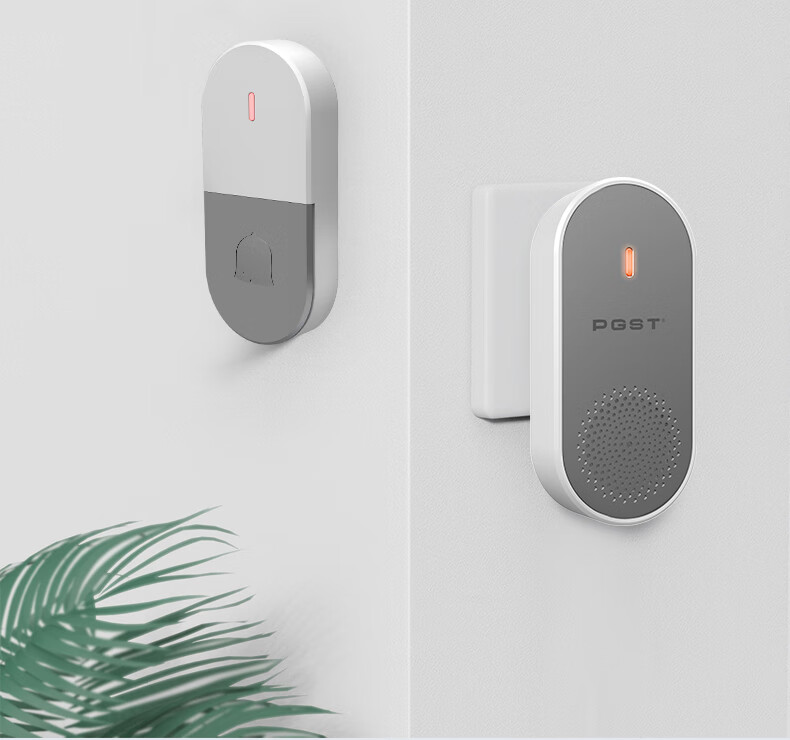 PGST Wireless Home Smart Doorbell with Long-Range Electronic Remote Control for Two Doors, Elderly And Patient Call Butto 4