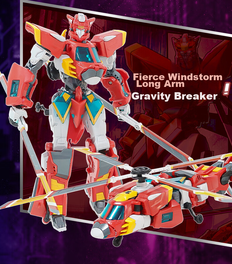 DISON Transforming Alliance 2 Super Transformation War God Robot, Handheld Transforming Toy, Combination Machine, Birthday Gift for Children, New Year Present for Boys 7