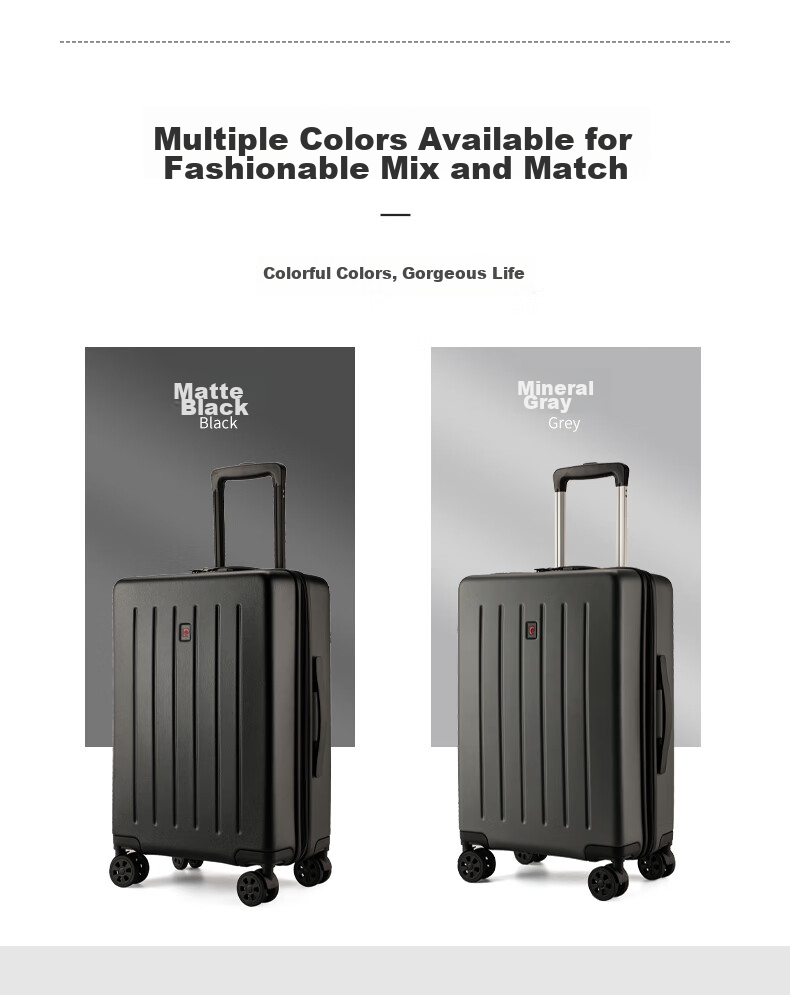 Pierre Cardin French Luggage, Durable Suitcase for Women, Large Capacity Travel Trolley Case with Wheels, Student Spinner Suitcase for Men, Password Lock Suitcase 12