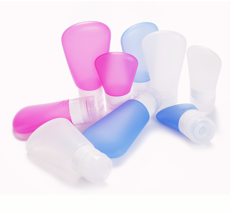 40,000km Travel Portable Shampoo and Body Wash Refillable Press Bottle Toiletry Travel Dispenser Bottle 14