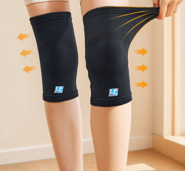 LP 1627CK Sports Thermal Knee Pads with Graphene Heat Storage And Temperature Lock, Meniscus Protection for Cold Legs, Unisex Size L 9