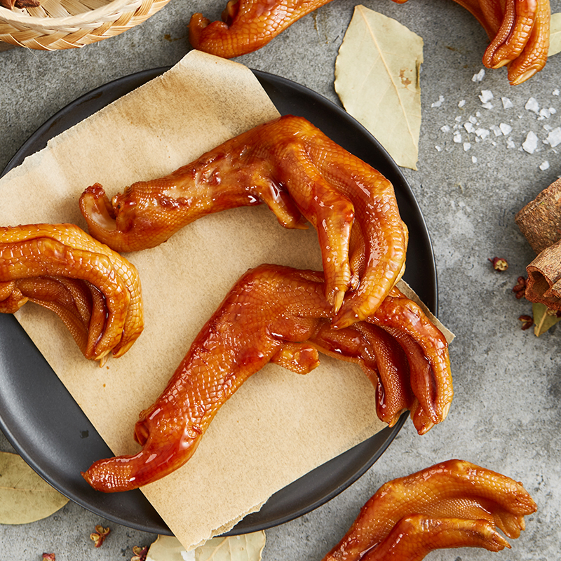 萨啦咪（Salami）麻味卤鸭掌78g 温州风味小吃特产休闲零食卤制熟食真空包装