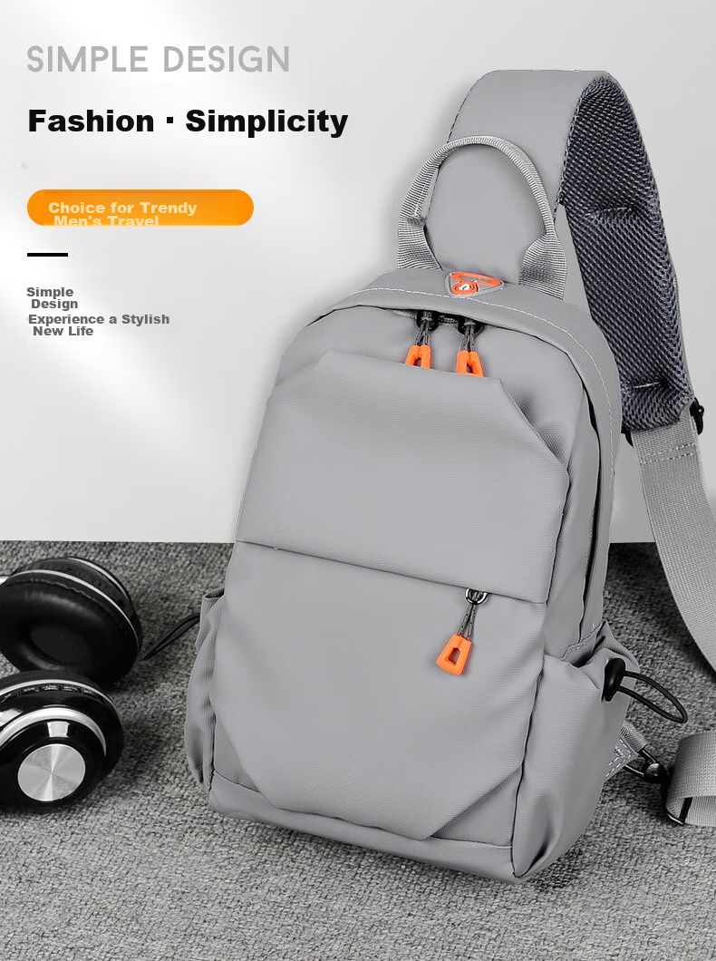 Warrior Crossbody Bag for Men, 2026 New Large Capacity Chest Pack, Fashionable Commuter Travel Bag, Shoulder Bag for Sports And Wome 1