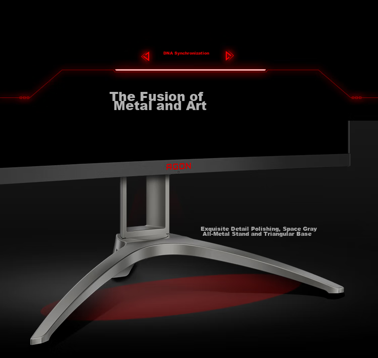 AOC Agon 7 31.5-inch WOLED 4K 165Hz Dual Mode 330Hz 0.03ms 10bit Low Blue Light 16W Speaker Gaming Monitor AG327UD 28