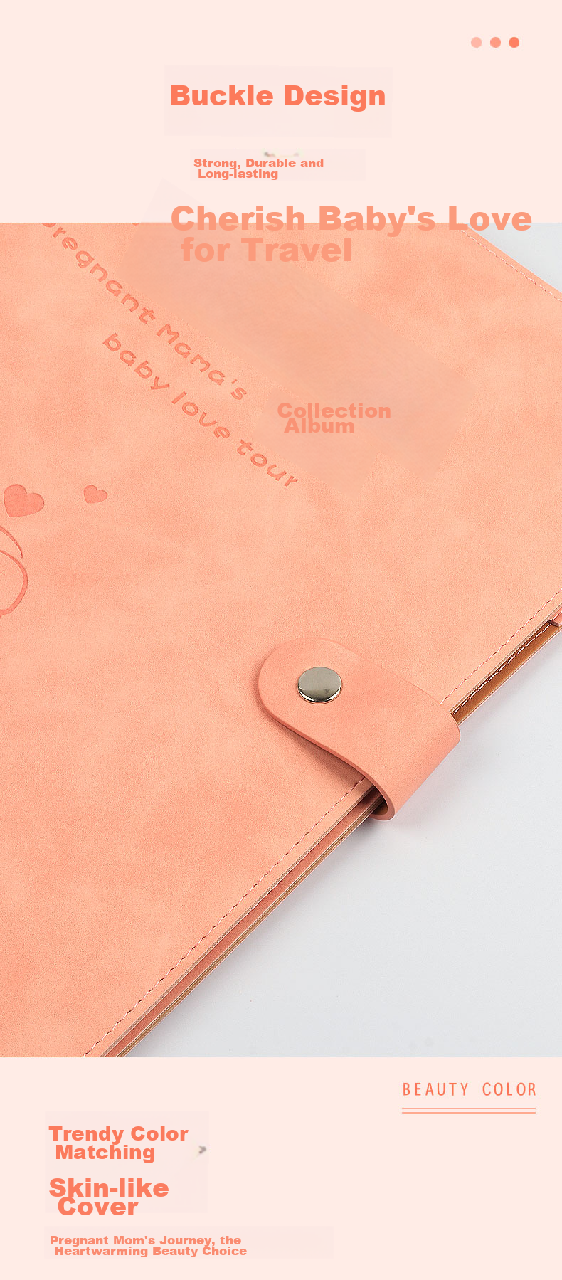 XYBP Pregnancy Check-Up Organizer, Prenatal Report Folder, Maternity Information Storage Bag, Pregnancy Record Book, Loose-Leaf Notebook, Portable Ultrasound File 7