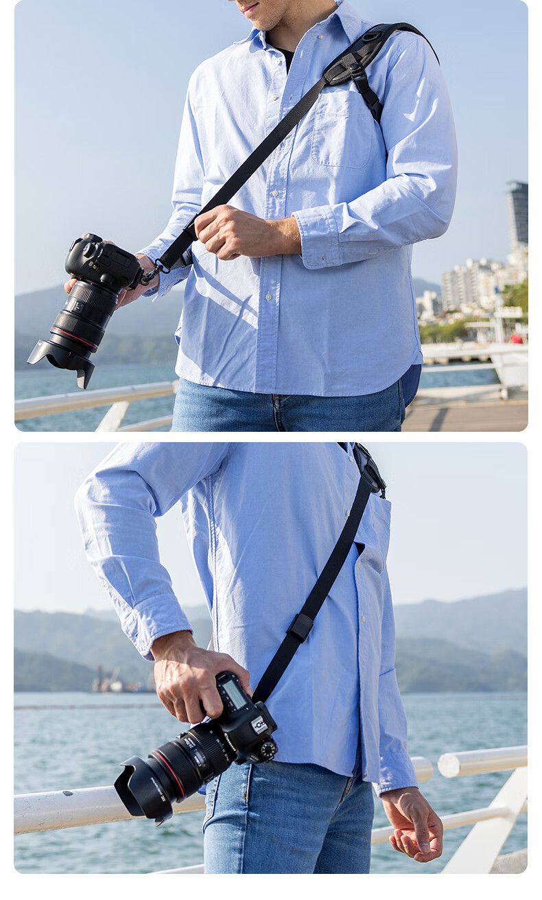 JJC Camera Shoulder Strap, Quick-Release Strap for DSLR And Mirrorless Cameras, Compatible with Canon, Nikon, Sony, Fuji 3
