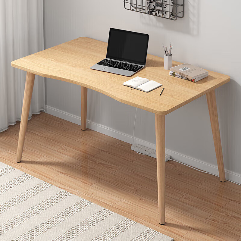 XIAOJIANGCAI Computer Desk, Desktop Laptop Simple Study Table, Home Office Workstation for Bedroom And Study Room