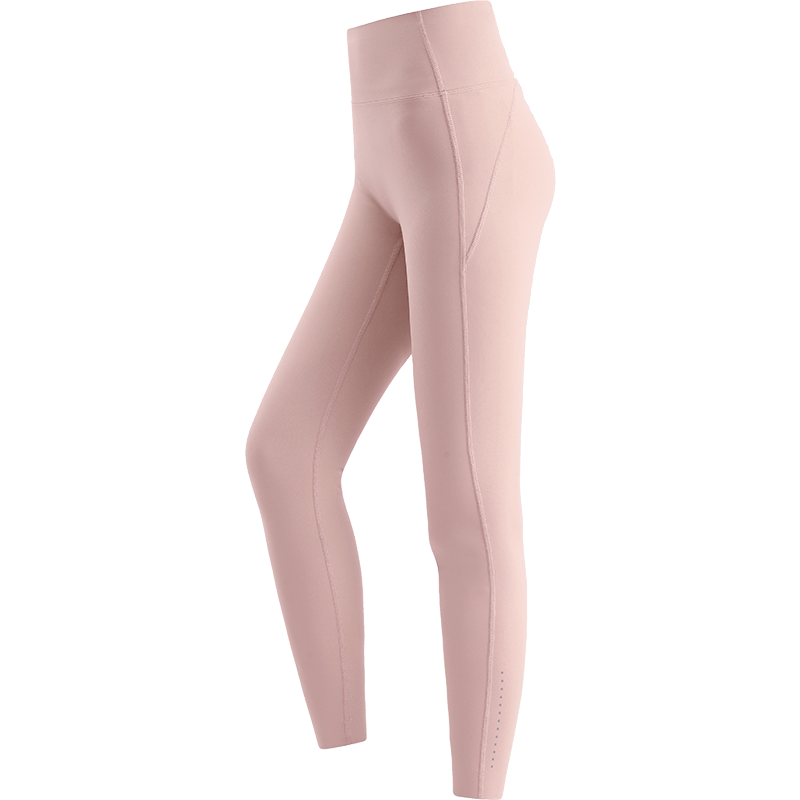 CAMEL High-Waisted Seamless Women's Tight Yoga Running Fitness Pants Y1W14L0624-1 Bean Paste Pink XL