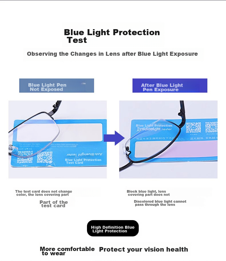 LESCA LUNETIER Anti-Blue Light Reading Glasses, Anti-Radiation High-Definition Titanium Alloy Lightweight Presbyopic Glasses, Premium High-End Brand, 2.5 Diopters 7