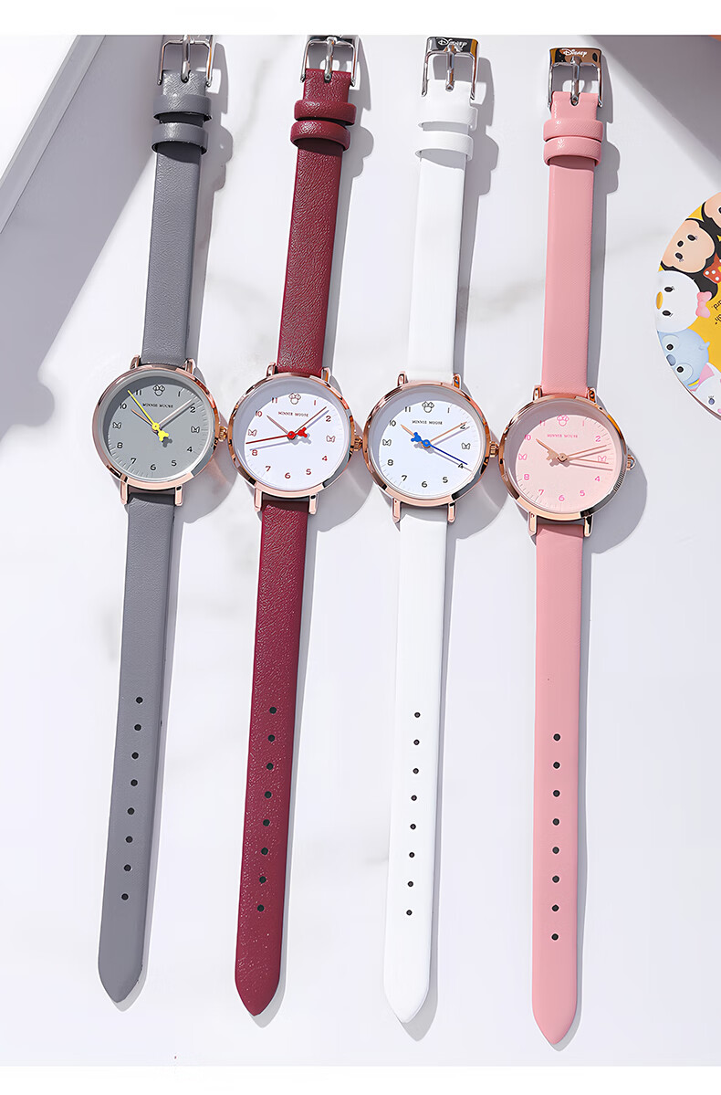 Disney Watch for Women, Students, Elementary School Girls, Children, Middle And High School Students, Back-To Gift, Analog 9