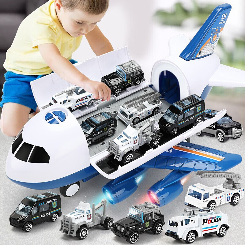 BAOLE STAR TOYS Kids Steam Train Car Model Educational Early Learning Track Toy for Boys Ages 3-6 Birthday Gift