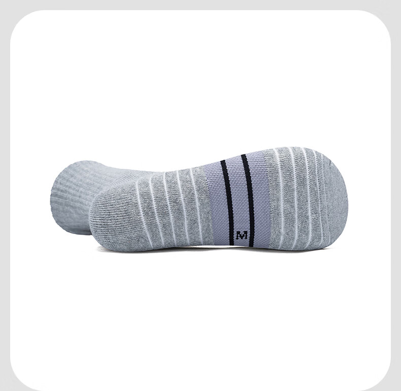 TFO 5th Generation Hiking Socks Thickened Durable Running Socks Outdoor Mountaineering Socks C2202472 Men's Dark Gray L 3