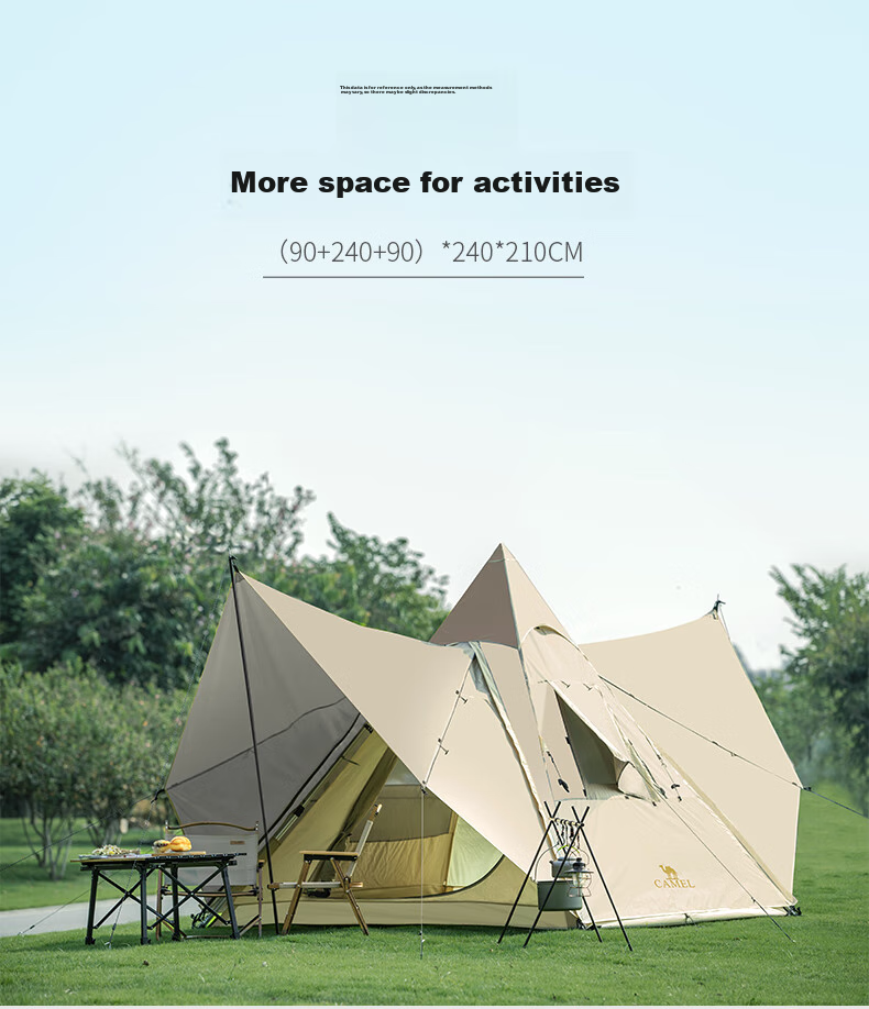 CAMEL Outdoor Refined Camping Tent, Portable Folding Indian Pyramid Automatic Tent, 1J32261162 5