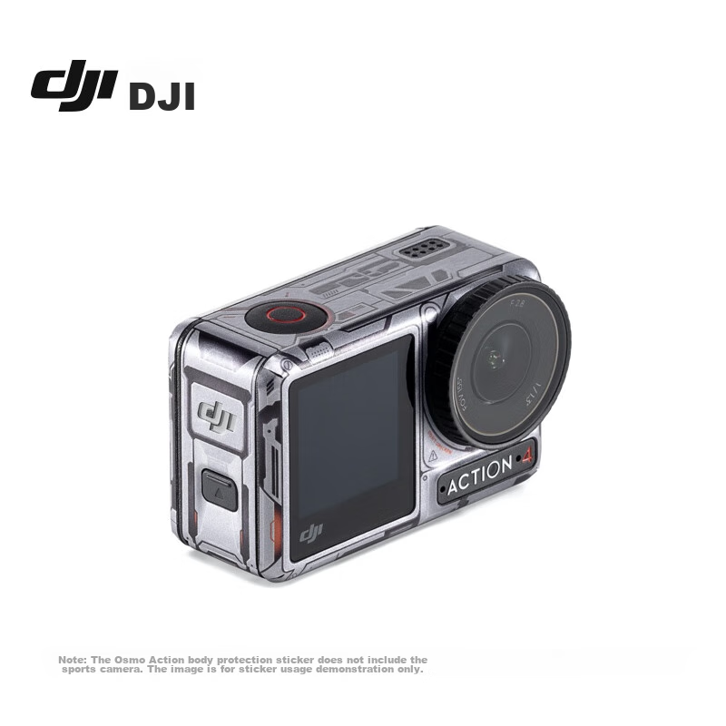 DJI Osmo Action 4 Body Protective Sticker (Space Gray), Osmo Action 4/Osmo Action 3 Accessory