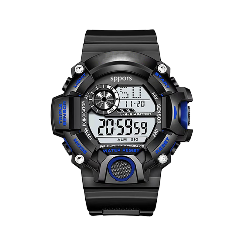 Yajia Digital Watch, Multi-Functional Calendar with Digital Display, Stylish And Simple Design for Students, Fashionable Electronic Watch