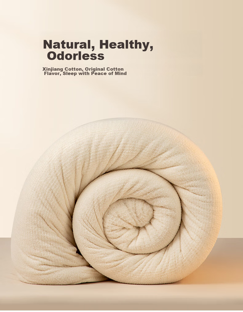 Sushidai 100% Xinjiang Long-Staple Cotton Quilt, Spring And Autumn All-Cotton Comforter, Thin Cool Air Conditioning Quilt for Summer, 2 Jin (1 Kg), 150*200cm 12
