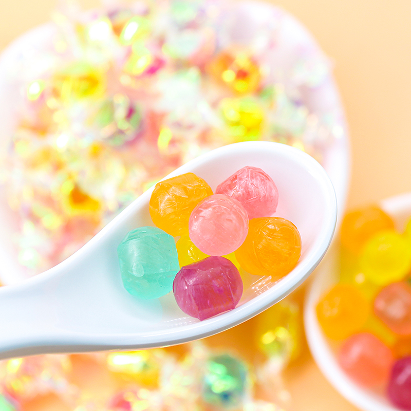 汇福园 千纸鹤糖果 500g 水果硬糖 休闲零食 儿童礼物 彩色酸糖果