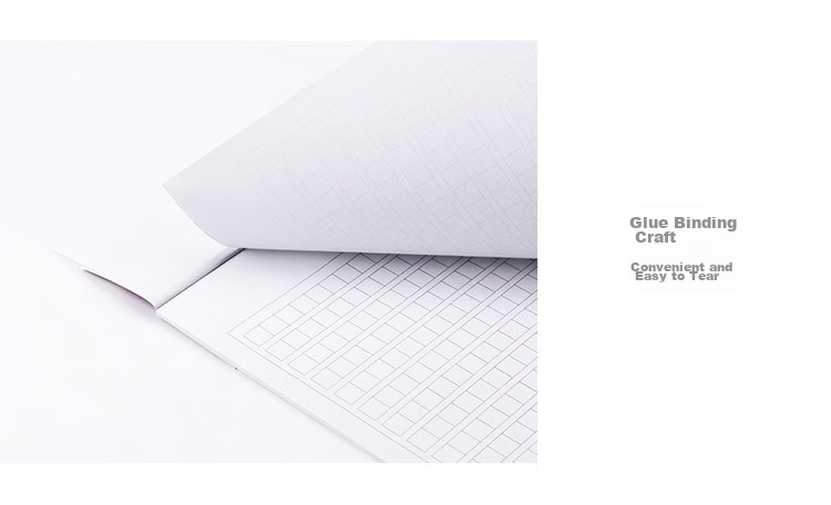 GuangBo Manuscript Paper, Composition Paper, Single-Lined Letter Paper, Report Paper for Party Membership Application, Draft Notebook, 16K30 Sheets, Pack of 3, GB16218 9