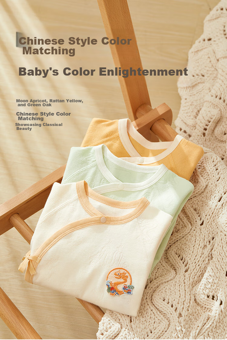 Wismorni Newborn Baby Clothes Long Sleeve Spring And Autumn Infant Romper Chinese Style Onesie Jumpsuit Spring Outfit 5