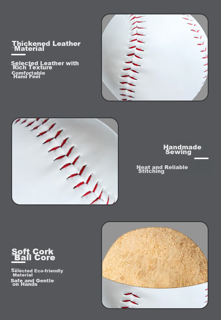 Huashimeng 10-Inch Soft Baseball for Primary And Secondary School Students' Training, Exams, Solid Hard Baseball for Middle School Entrance Exam, Baseball for Competition Training And Throwing 7