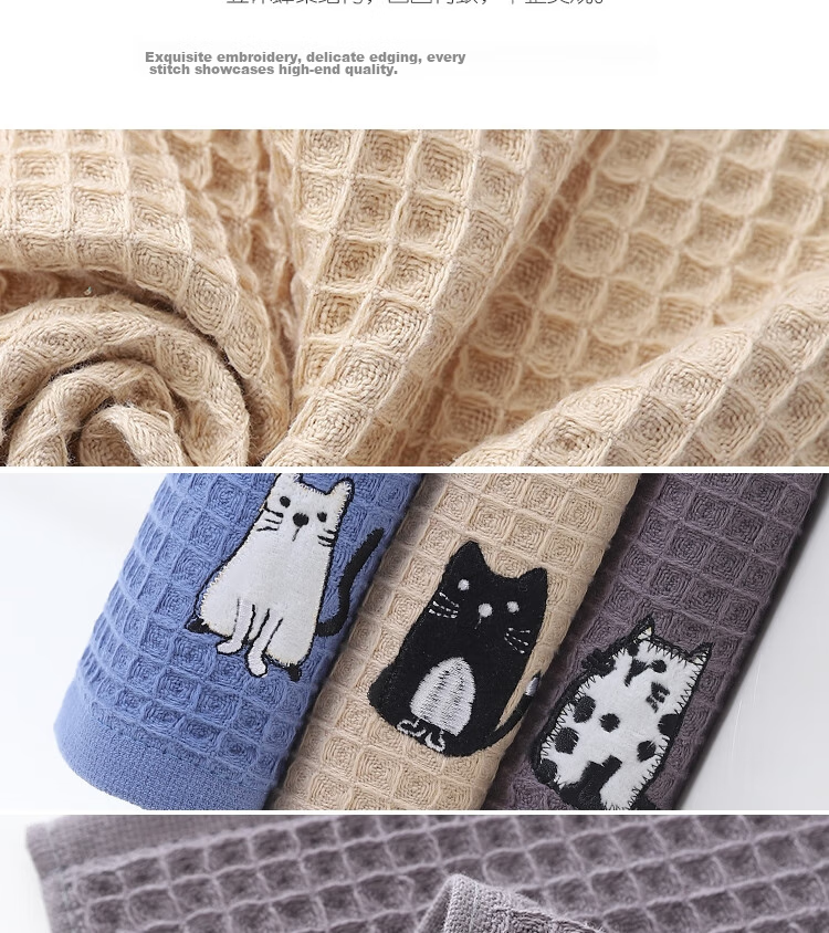 Xinya Towel Gift Box, Shanhai Guan Pure Cotton Towels, 2 Pieces, Gift for Company Group Purchase, Employee Benefits, Business Gift, Includes Carrying Bag 11