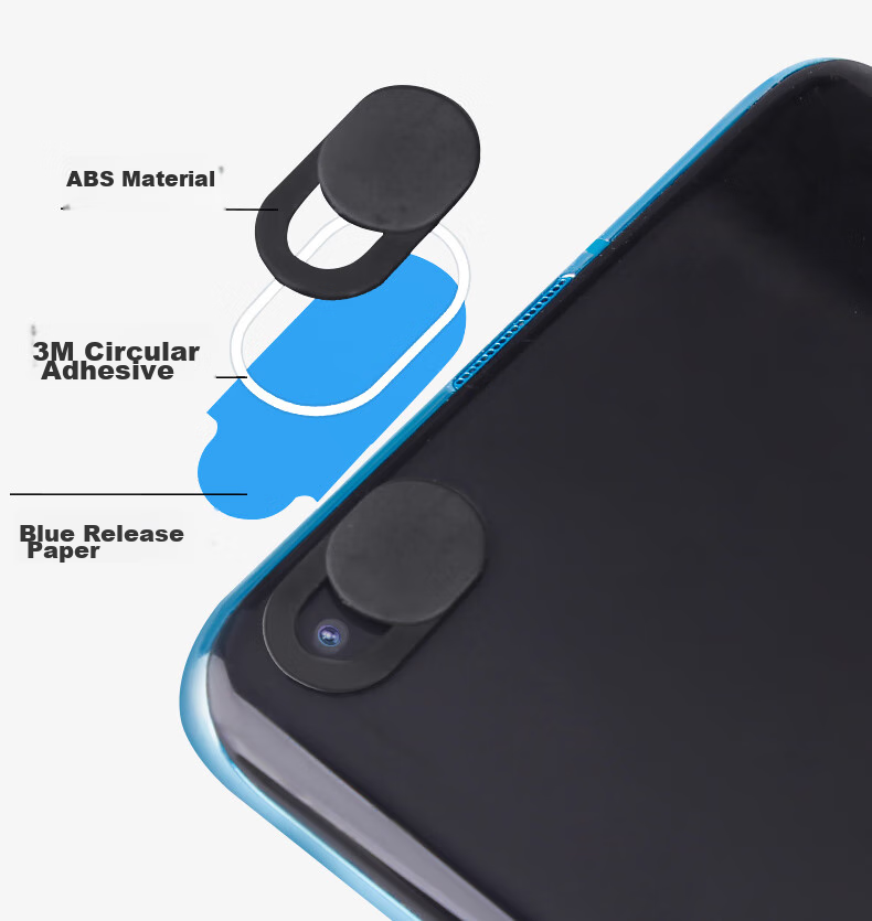 Masentek Camera Privacy Cover, Phone Laptop MacBook Tablet Front Camera Anti-Peeping Protective Sticker, Suitable for Huawei Apple HP Lenovo 7