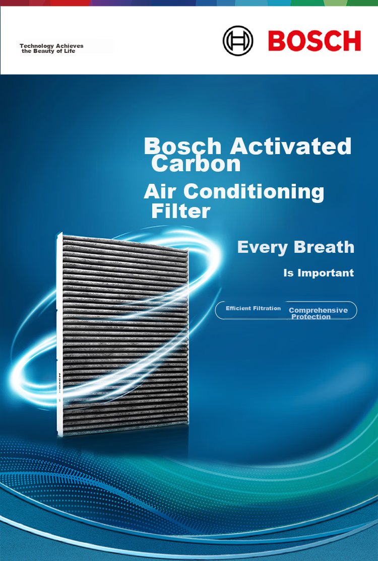 BOSCH Air Conditioning Filter Element 5526 for Roewe I5/i6/Plus/Ei6/Plus/Max/MG5/MG6 PHEV And Others 1