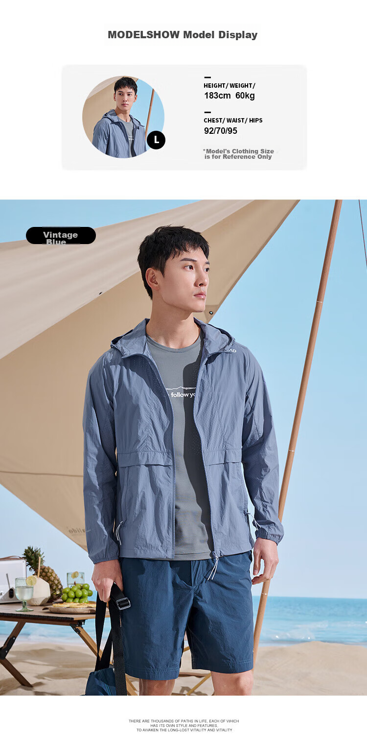 TOREAD Sun Protection Clothing, UV-Resistant, Lightweight, UPF50+, Breathable Skin Coat, Sun Protection Jacket, TAZZCN81842 15