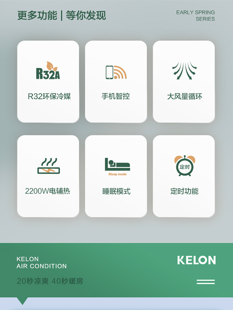 科龙 郁金香系列 新一级能效 立柜式空调 3匹 图2