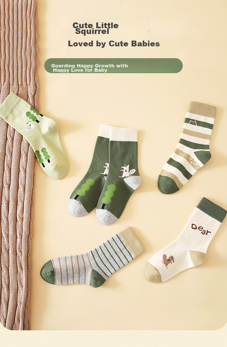 LIUZHISHU Boys' High Tube Socks, Baby Autumn And Winter Combed Cotton Socks, Mid-Calf And Long Tube Thick Socks for Boys And Childre 4