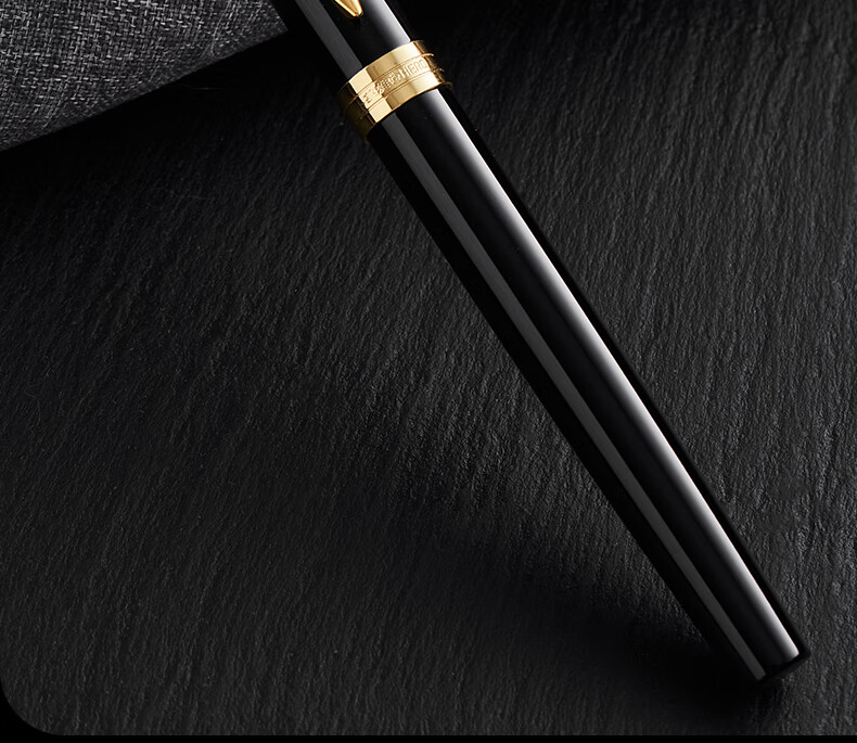 HERO Fountain Pen Gift Box 7077 Black Fine Nib Chess Black Student Stylish Birthday Ink Pen F Nib 5
