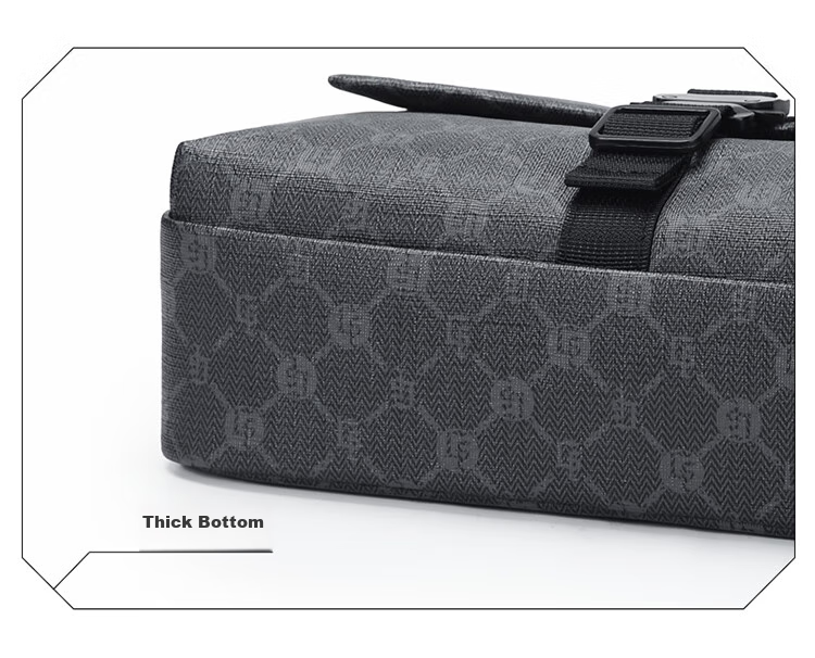 GOLF Shoulder Bag for Men, Casual Crossbody Bag, IPad And Phone Pouch, Durable Printed Business Commuter Small Square Bag 21