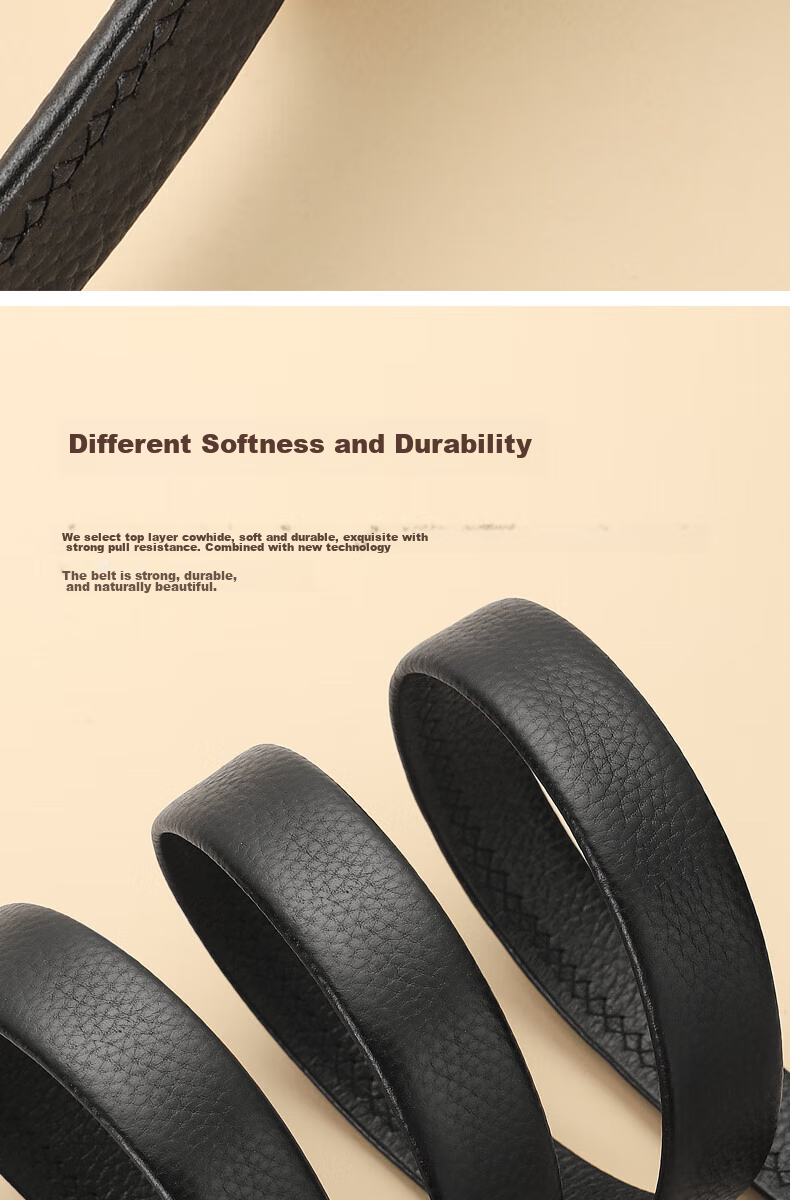CARTELO Women's Leather Belt, Casual Trouser Waistband, Versatile And Fashionable Accessory, Gift for Wife Or Girlfriend 5