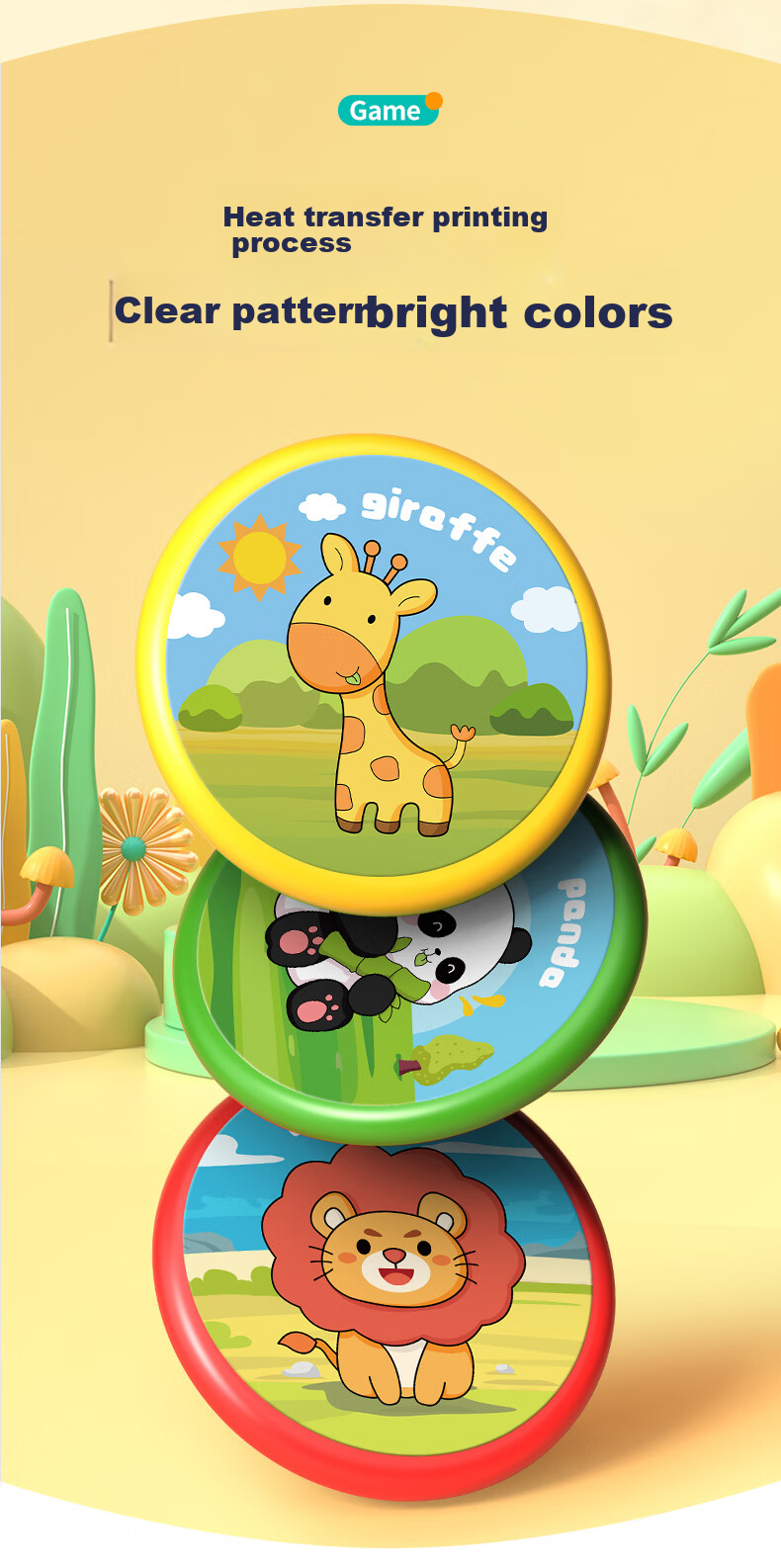 Babamama Flying Disc, Children's Frisbee, Outdoor Long-Distance Boomerang, Soft Frisbee, Return Throw Competition, Boys Girls Outdoor Toys 10