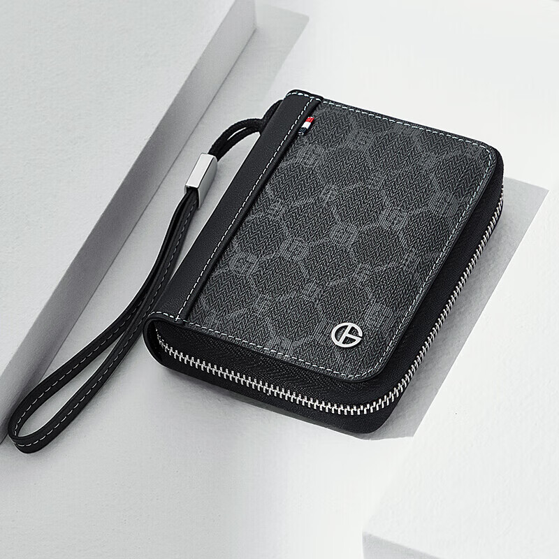 GOLF Card Holder for Men, Multi-Slot Anti-Theft Wallet, Bank Card Holder, Large Capacity Coin Purse, Business Card Holder, Card Case Gift Box Set