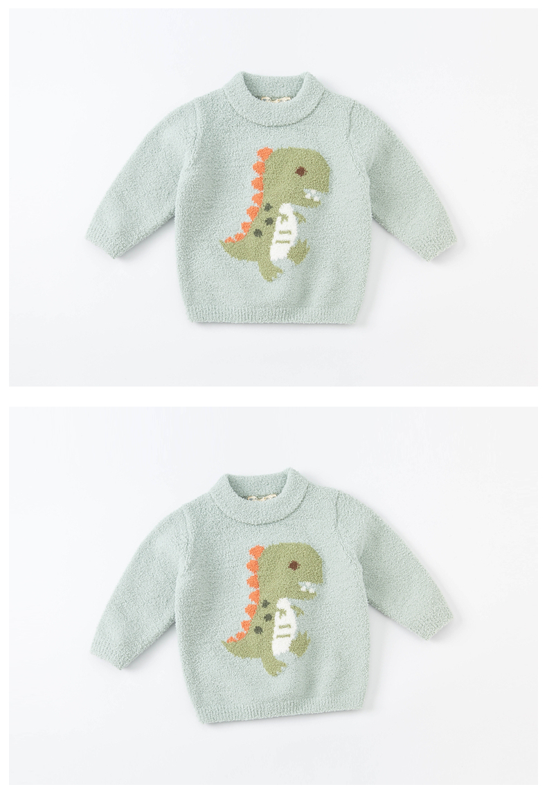 DAVE & BELLA Children's Chenille Sweater Winter Toddler Top Kids Boys Girls Fashion Knitwear 9