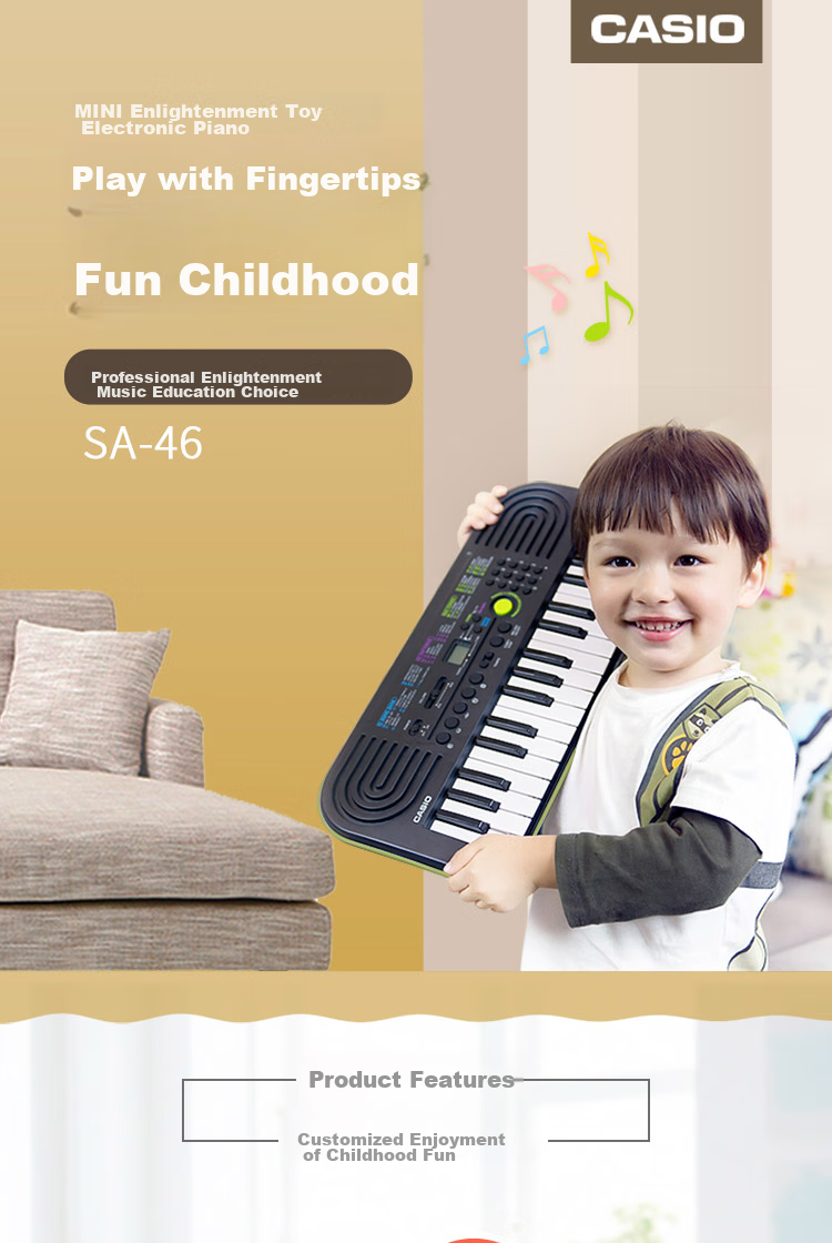 CASIO Electronic Keyboard CTS410 Black, Touch-Sensitive Keyboard, Professional Performance Teaching And Entertainment, 61-Key Electronic Keyboard 2