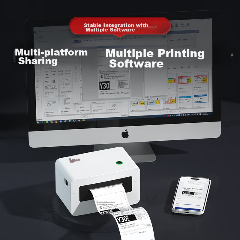 HPRT N31XE Series Cloud Express Printer, Thermal Shipping Label Universal Portable Wireless Remote, Label Barcode Sticker-Specific Small Printing Machine
