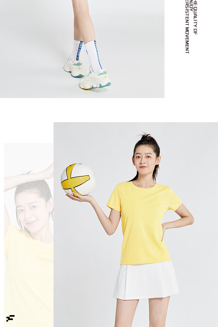 FANDIMU Women's Sports Set, Anti-Exposure Tennis Skirt, Lightweight Breathable Running Fitness Outfit, Water Blue, Size S 11