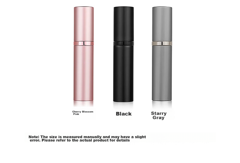 Siwangongli Perfume Refillable Bottle, Bottom Filled with High-End Travel Portable Mini Perfume Spray Bottle, Empty Bottle SW7369 Cherry Blossom Pink 11