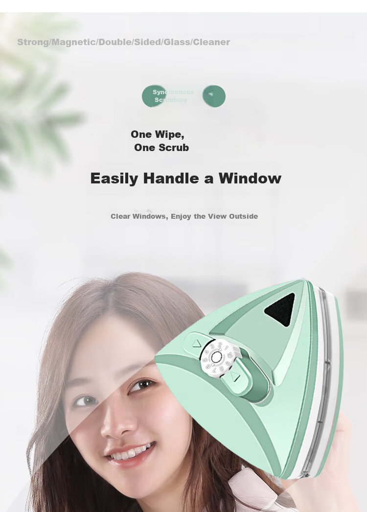 Guifeng 55cm Extendable Glass Squeegee with Long Handle, Double-Sided Window Cleaner, Glass Water Scraper for Cleaning Windows 4